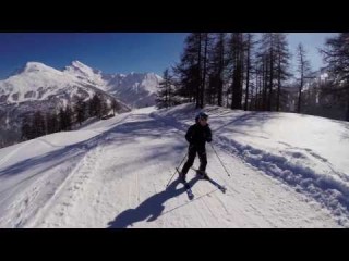 Sestriere, a ski holiday in march 2014